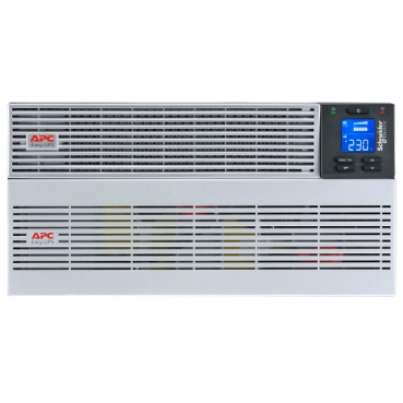 APC Easy UPS On-Line, 6kVA/6kW, Lithium-ion, Rack/Tower 5U, 230V, 1 Hard wire (1P+N+E) outlet, Intelligent Card Slot, Extended runtime, W/ rail kit