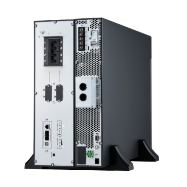 APC Easy UPS On-Line, 6kVA/6kW, Lithium-ion, Rack/Tower 5U, 230V, 1 Hard wire (1P+N+E) outlet, Intelligent Card Slot, Extended runtime, W/ rail kit