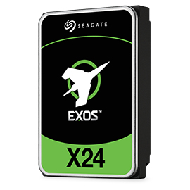 Seagate Exos X24 internal hard drive 12 TB 7200 RPM 512 MB 3.5" Seagate Exos X24 internal hard drive 12 TB 7200 RPM 512 MB 3.5" SAS