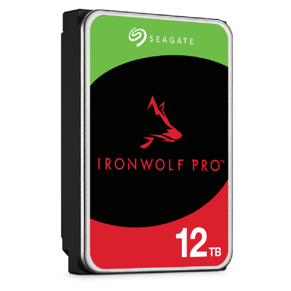 Seagate 3.5", 12TB, SATA3, IronWolf Pro NAS Hard Drive, 7200RPM, 256MB Cache, CMR, OEM