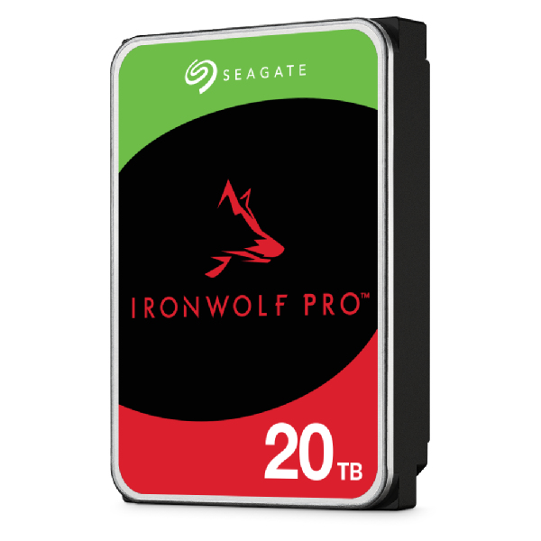 Seagate 3.5", 20TB, SATA3, IronWolf Pro NAS Hard Drive, 7200RPM, 256MB Cache, CMR, OEM