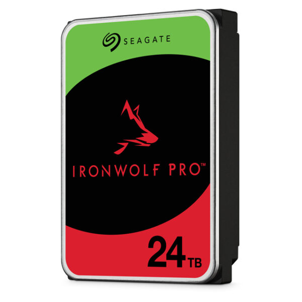 Seagate 3.5", 24TB, SATA3, IronWolf Pro NAS Hard Drive, 7200RPM, 512MB Cache, CMR, OEM