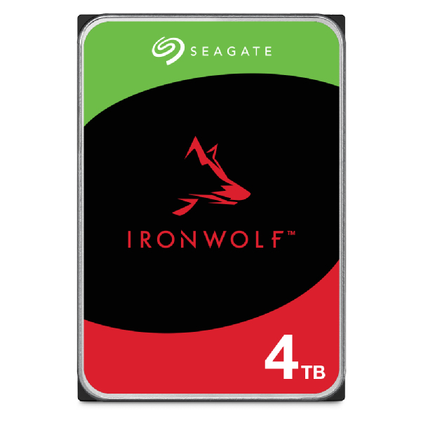 Seagate 3.5", 4TB, SATA3, IronWolf NAS Hard Drive, 5400RPM, 256MB Cache, 8 Drive Bays Supported, OEM