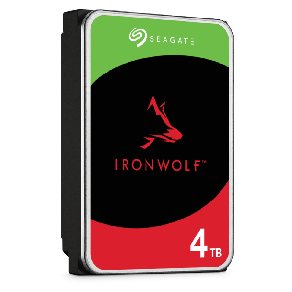 Seagate 3.5", 4TB, SATA3, IronWolf NAS Hard Drive, 5400RPM, 256MB Cache, 8 Drive Bays Supported, OEM