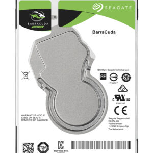 Seagate 2.5", 5TB, SATA3, BarraCuda Hard Drive, 5400RPM, 128MB Cache, 15mm