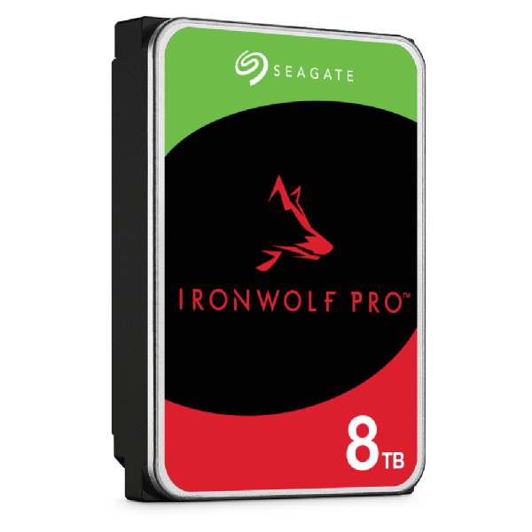 Seagate 3.5", 8TB, SATA3, IronWolf Pro NAS Hard Drive, 7200RPM, 256MB Cache, CMR, OEM