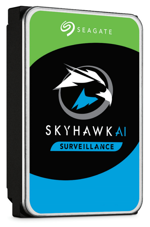 Seagate 3.5", 10TB, SATA3, SkyHawk AI Surveillance Hard Drive, 7200RPM, 256MB Cache, 24/7, OEM
