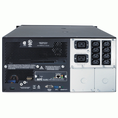 APC Smart-UPS SUA5000RMI5U - 5000VA, 8x C13, 2x C19 outlet, NMC, APC Smart-UPS SUA5000RMI5U - 5000VA, 8x C13, 2x C19 outlet, NMC, Rackmount/Tower
