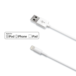 Celly USBLIGHT lightning cable White Celly USBLIGHT lightning cable White