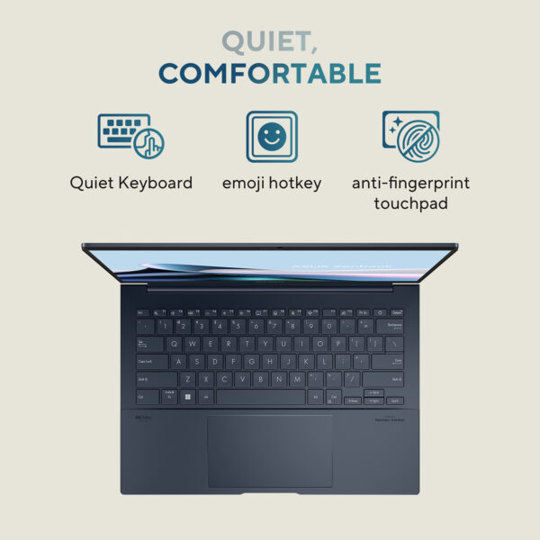 ASUS Zenbook 14 OLED UX3405MA-PZ185W Intel Core Ultra 7 155H Laptop ASUS Zenbook 14 OLED UX3405CA-QL192W Intel Core Ultra 7 255H Laptop