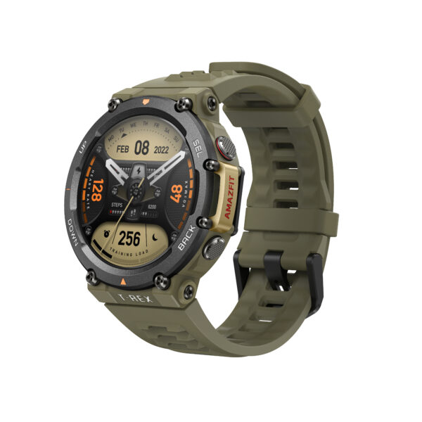 Amazfit T-Rex 2 3.53 cm (1.39") AMOLED 47 mm Digital 454 x 454 pixels