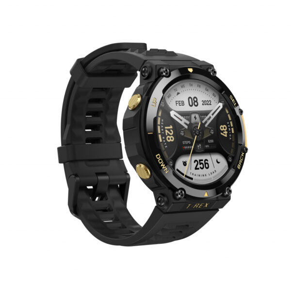 Amazfit T-Rex 2 3.53 cm (1.39") AMOLED 47 mm Digital 454 x 454 pixels Amazfit T-Rex 2 3.53 cm (1.39") AMOLED 47 mm Digital 454 x 454 pixels