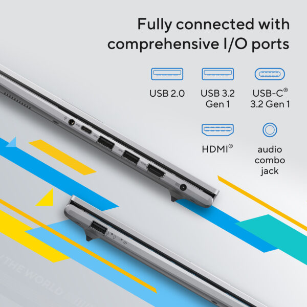 ASUS Vivobook 15 X1504VA-BQ4308W Intel Core 3 100U Laptop 39.6 cm