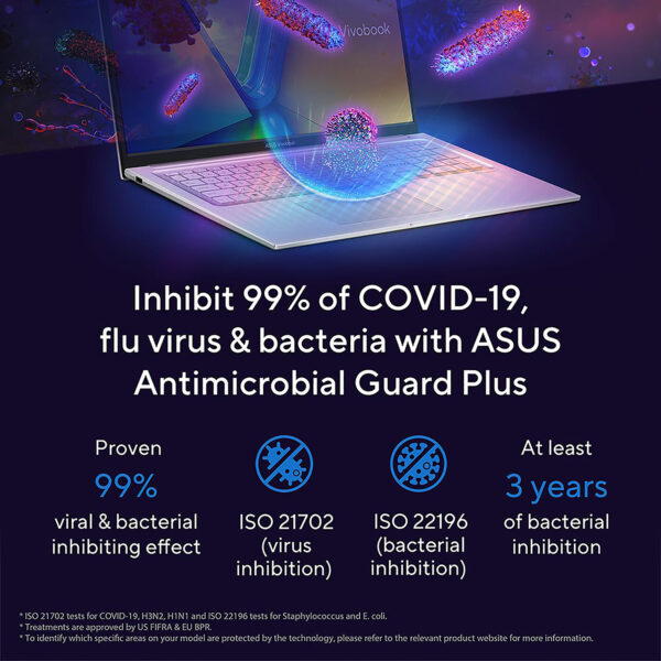ASUS Vivobook 17 X1704VA-AU1076W Intel Core 3 100U Laptop 43.9 cm