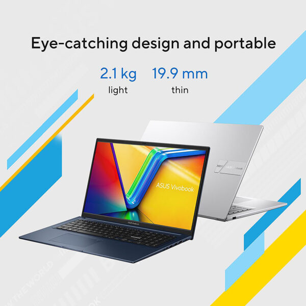 ASUS Vivobook 17 X1704VA-AU811W Intel Core 5 120U Laptop 43.9 cm ASUS Vivobook 17 X1704VA-AU811W Intel Core 5 120U Laptop 43.9 cm
