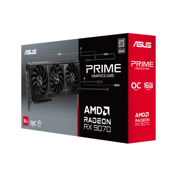 ASUS Prime -RX9070-O16G AMD Radeon RX 9070 16 GB GDDR6