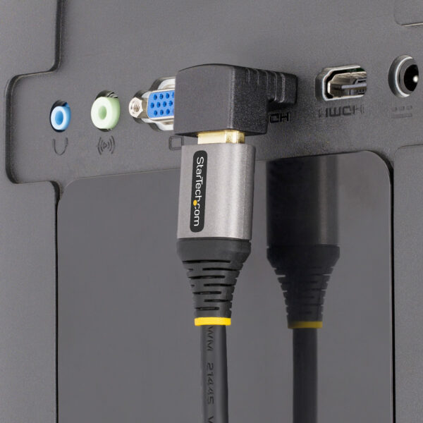 StarTech.com Down Angle HDMI 2.0 Adapter, Male to Female, Vertical