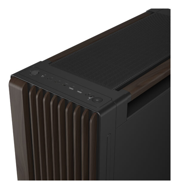 ASUS ProArt PA602 Wood Edition Modern Black - Metal Panel Midi Tower