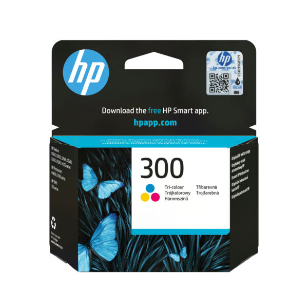 HP 300 Tri-color Original Ink Cartridge