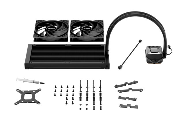be quiet! PURE LOOP 3 Processor All-in-one liquid cooler 14 cm Black