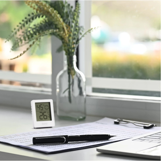 Hama 00222233 digital weather station White Battery