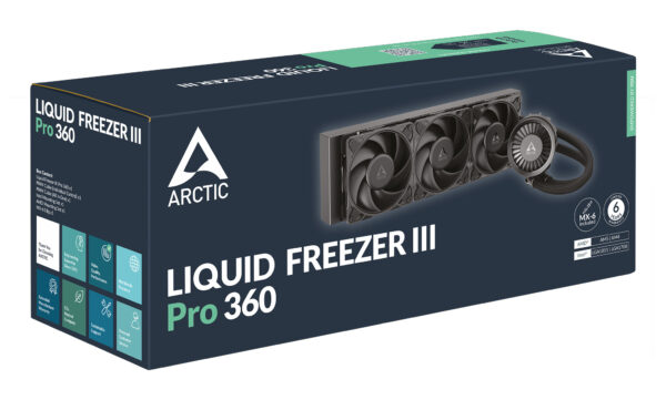 ARCTIC Liquid Freezer III Pro 360 - Multi Compatible All-in-One CPU