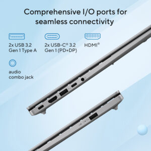 ASUS Vivobook 14 X1407CA-LY086W Intel Core Ultra 5 225H Laptop 35.6