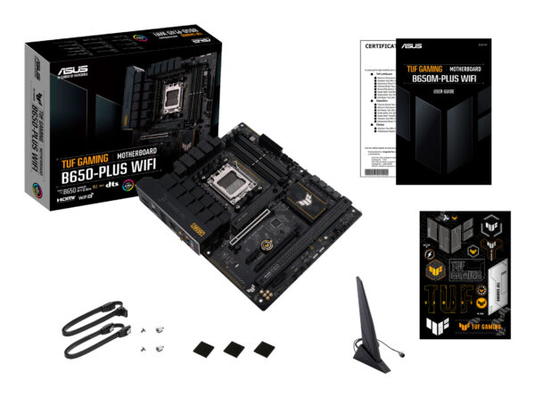 ASUS TUF GAMING B650-PLUS WIFI AMD B650 Socket AM5 ATX