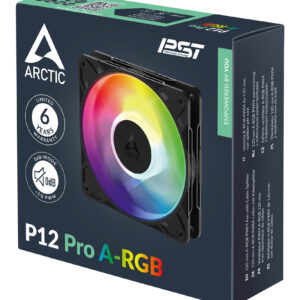 ARCTIC Freezer P12 Pro A-RGB - 120 mm A-RGB PWM Fan with Cable