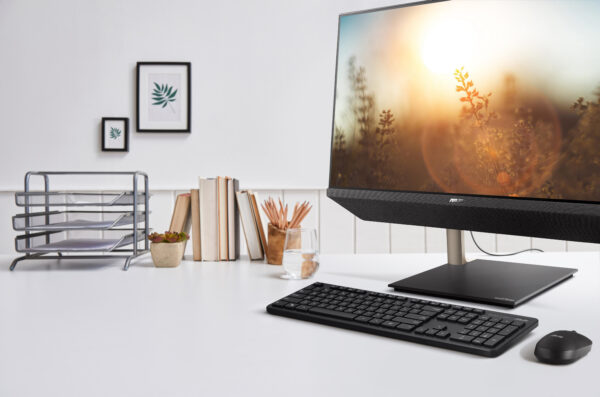 ASUS CW100 keyboard Mouse included Universal RF Wireless Black