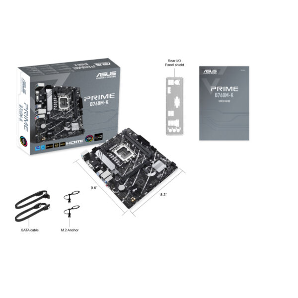 ASUS PRIME B760M-K Intel B760 LGA 1700 micro ATX
