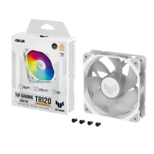 ASUS TUF GAMING TR120 ARGB REVERSE 1-pack White Computer case Air