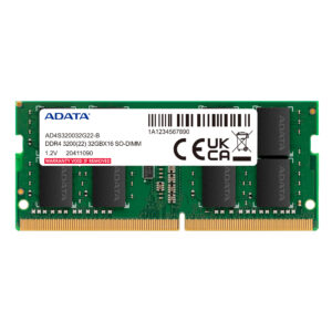 ADATA AD4S32008G22-DTGN memory module 16 GB 2 x 8 GB DDR4 260-pin