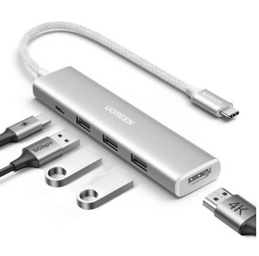 Ugreen 35580 interface hub USB Type-C 5000 Mbit/s White
