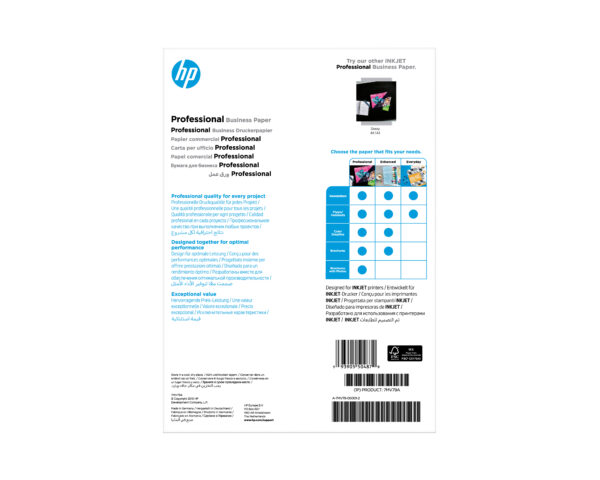 HP Professional Business Paper Matte 180 g/m2 A4 (210 x 297 mm) 150