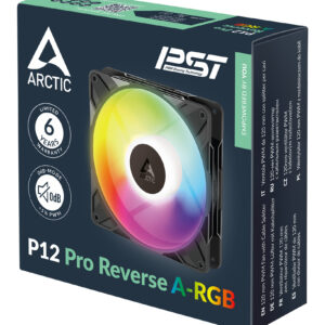 ARCTIC Freezer P12 Pro Reverse A-RGB 120 mm A-RGB - PWM Fan with