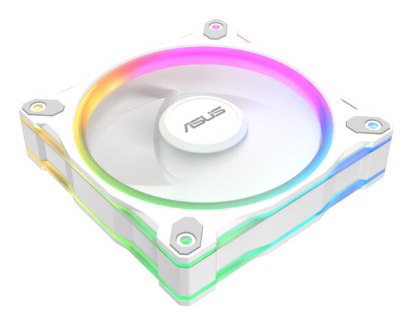 ASUS Prime MR120 Fan ARGB White 3in1 Computer case 12 cm