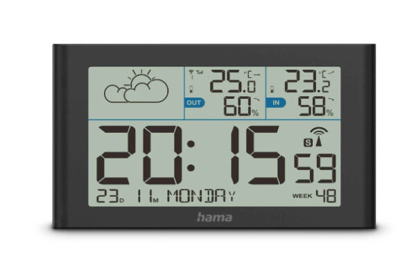 Hama 00222216 digital weather station Black Battery