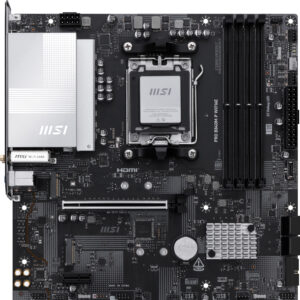 MSI PRO B840M-P WIFI6E motherboard AMD B840 Socket AM5 micro ATX