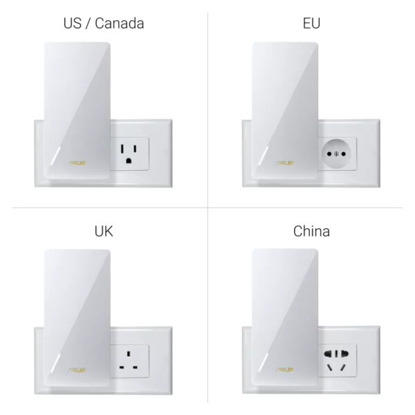 ASUS BE3600 Network repeater White