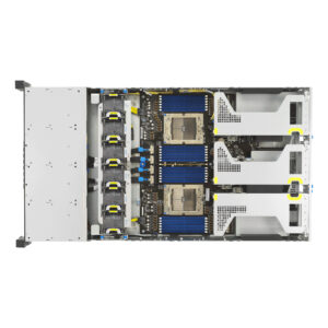 ASUS RS720A-E13-RS8U Socket SP5 Rack (2U) Black, Silver