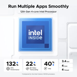 Ugreen NETWORK ATTACHED DXP2800 DISKLESS UK NAS Desktop Intel® N N100