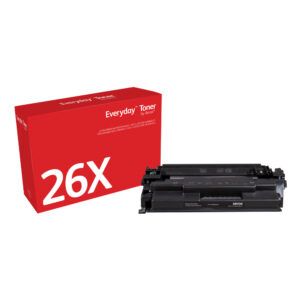 Everyday™ Black Toner by Xerox compatible with HP 26X (CF226X), High Everyday™ Black Toner by Xerox compatible with HP 26A (CF226A),