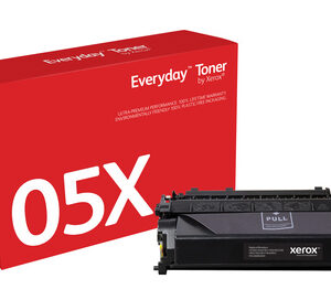 Everyday™ Black Toner by Xerox compatible with HP 05X (CE505X), High Everyday™ Black Toner by Xerox compatible with HP 05X (CE505X), High
