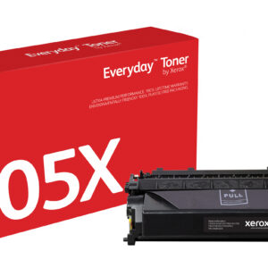 Everyday™ Black Toner by Xerox compatible with HP 05X (CE505X), High Everyday™ Black Toner by Xerox compatible with HP 05X (CE505X), High