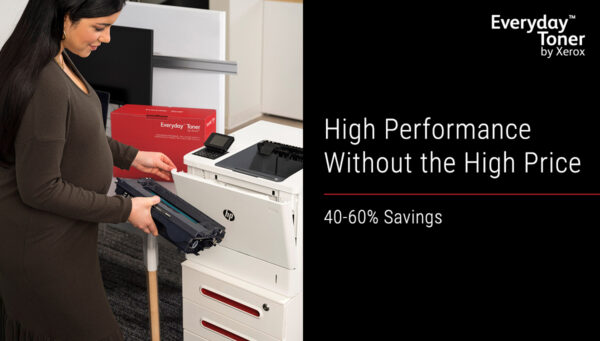 Everyday™ Black Toner by Xerox compatible with HP 05X (CE505X), High Everyday™ Black Toner by Xerox compatible with HP 44A (CF244A),