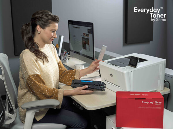 Everyday™ Black Toner by Xerox compatible with HP 05X (CE505X), High Everyday™ Black Toner by Xerox compatible with HP 44A (CF244A),