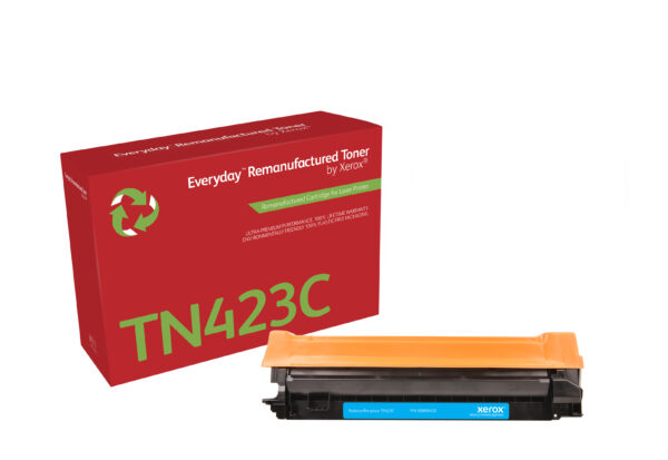 Everyday™ Cyan Remanufactured Toner by Xerox compatible with Brother Everyday™ Cyan Remanufactured Toner by Xerox compatible with HP 126A