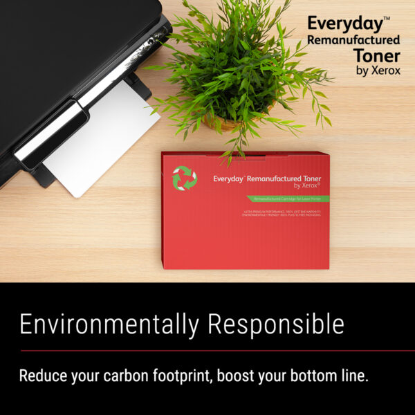 Everyday™ Cyan Remanufactured Toner by Xerox compatible with Brother Everyday™ Cyan Remanufactured Toner by Xerox compatible with HP 126A