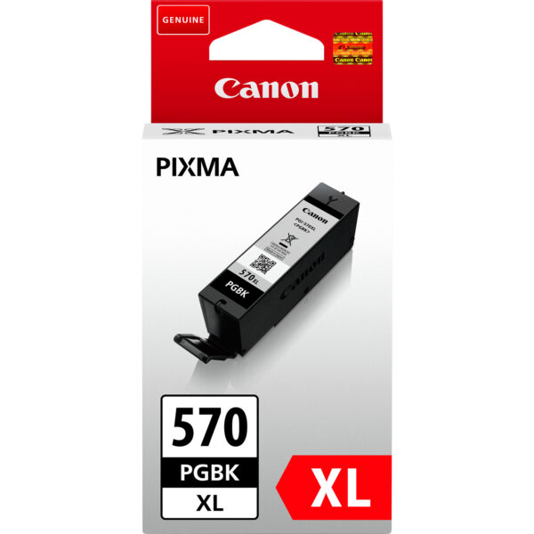 Canon PGI-570PGBK XL High Yield Pigment Black Ink Cartridge Canon PGI-570PGBK XL High Yield Pigment Black Ink Cartridge